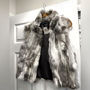 Genuine Rabbit Fur Vest